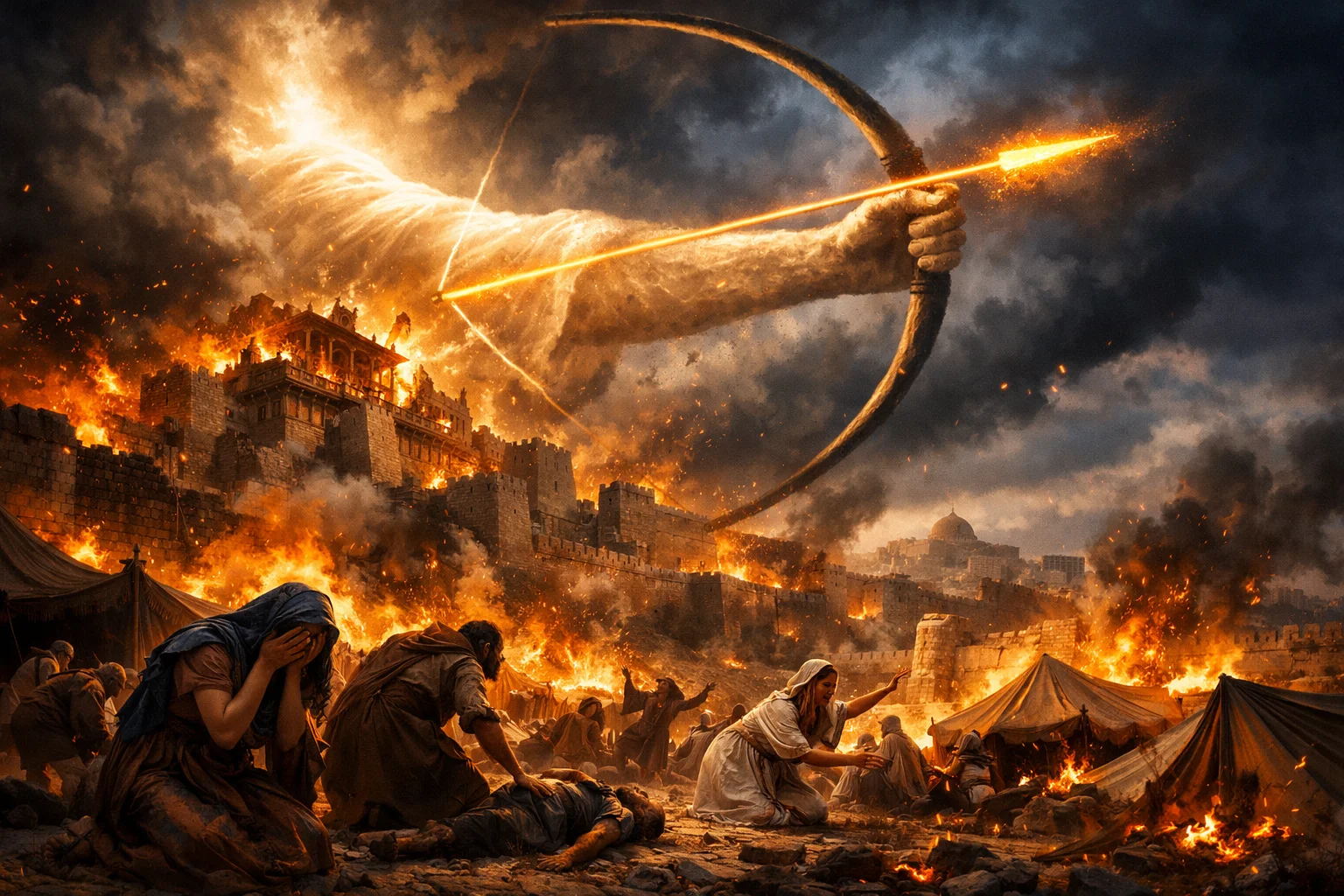 The Bow of Wrath Over Zion