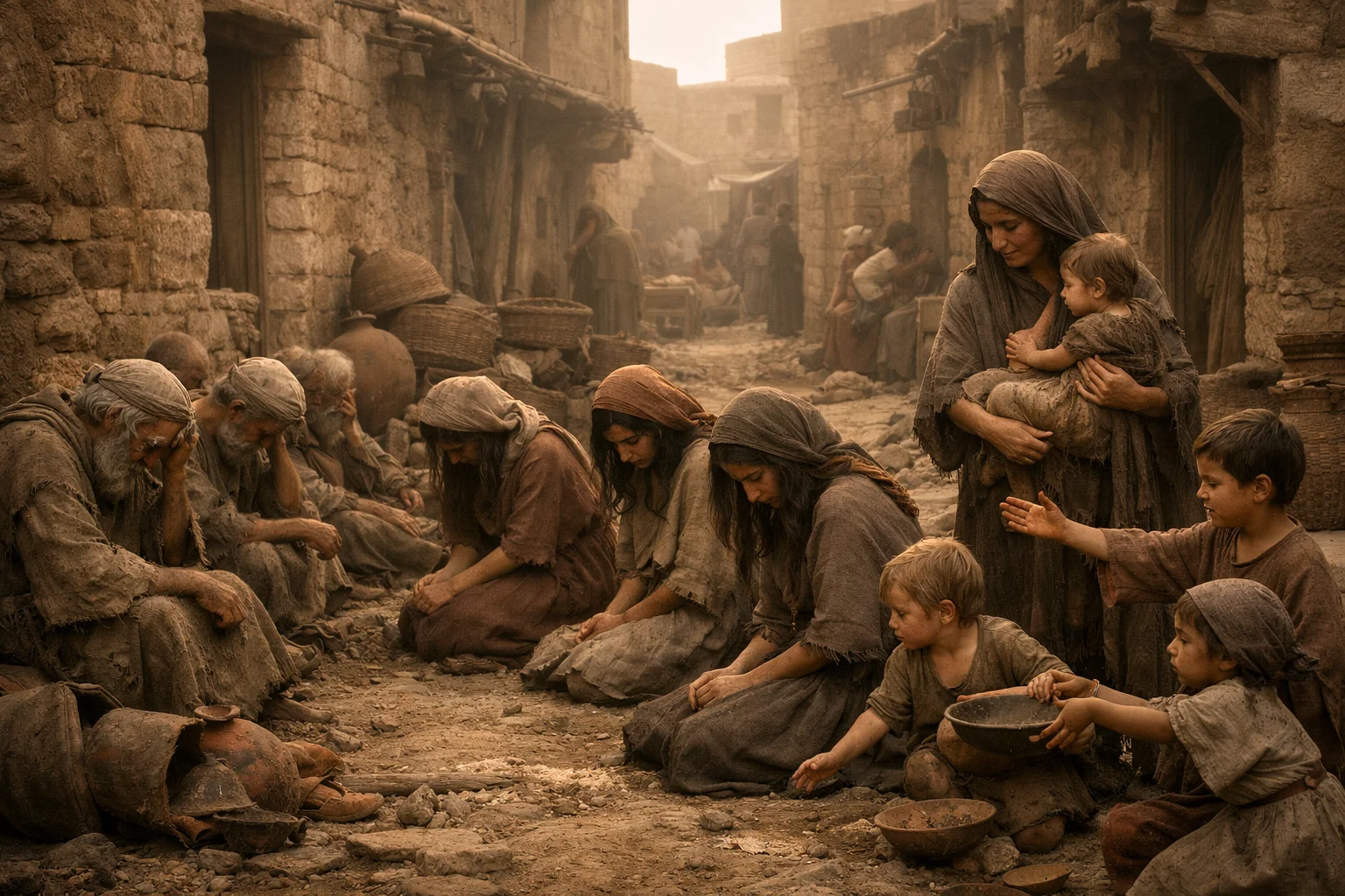 Elders in Dust, Children Fainting