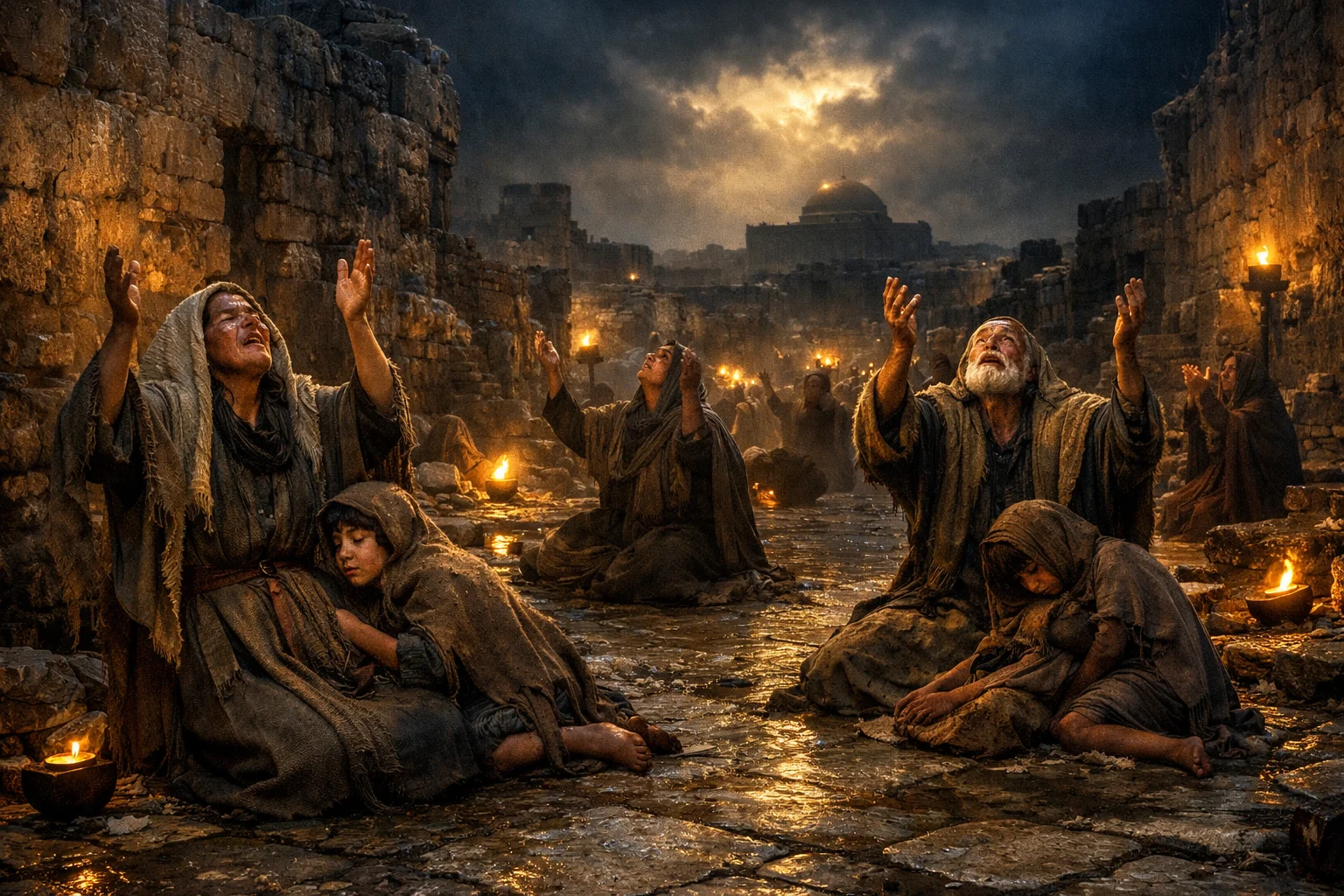 Night Cry at the Street Corners