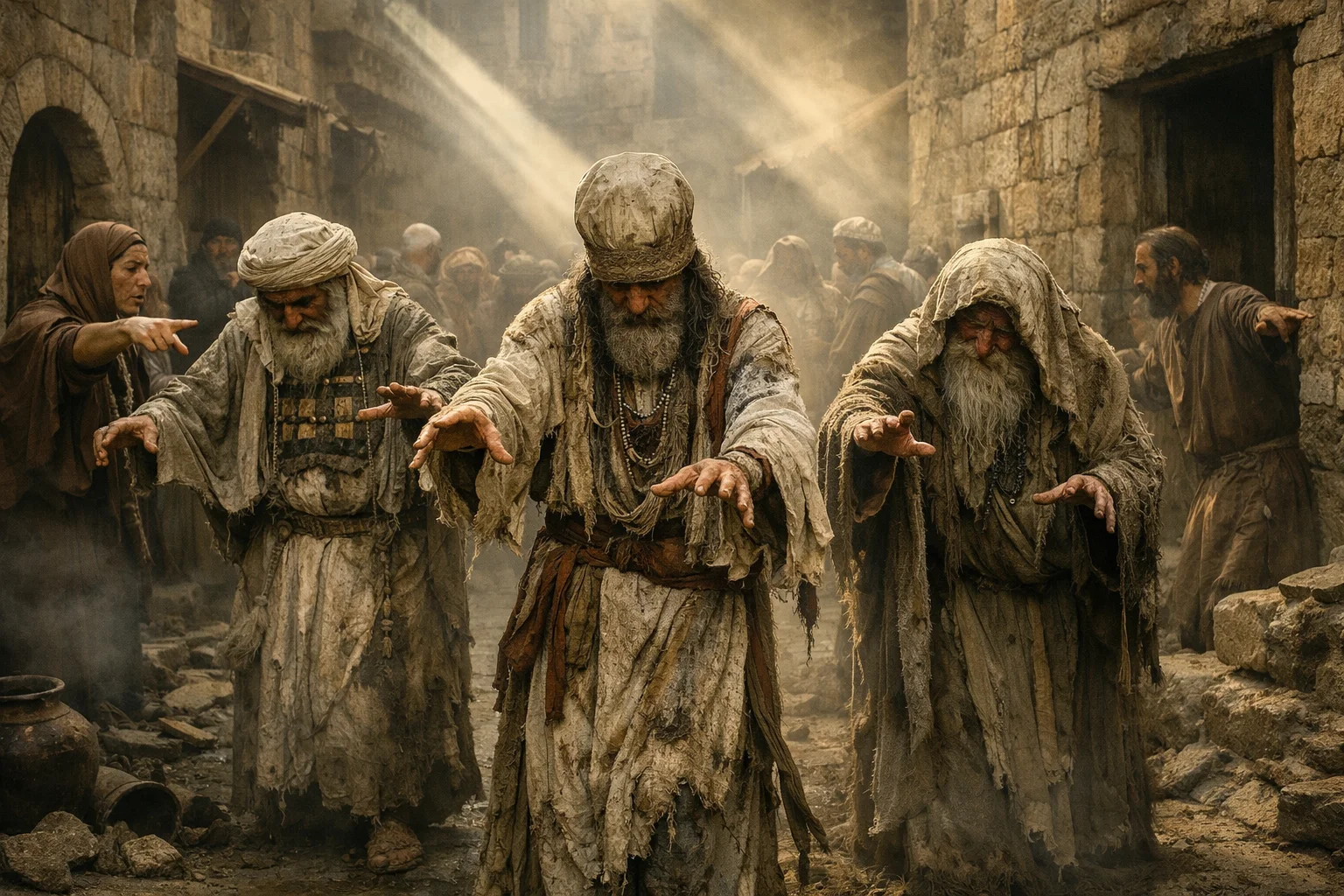 Defiled Priests Driven Away