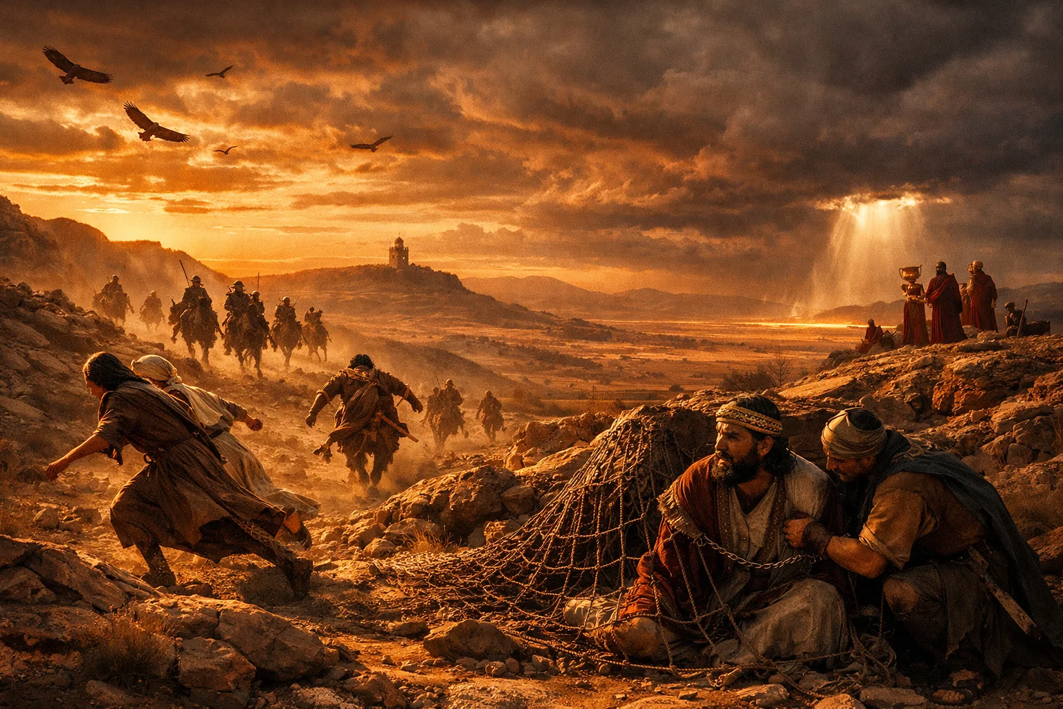 The Captured Anointed and the Cup for Edom