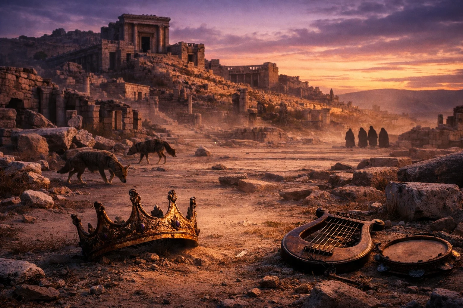 The Fallen Crown and Silent Streets