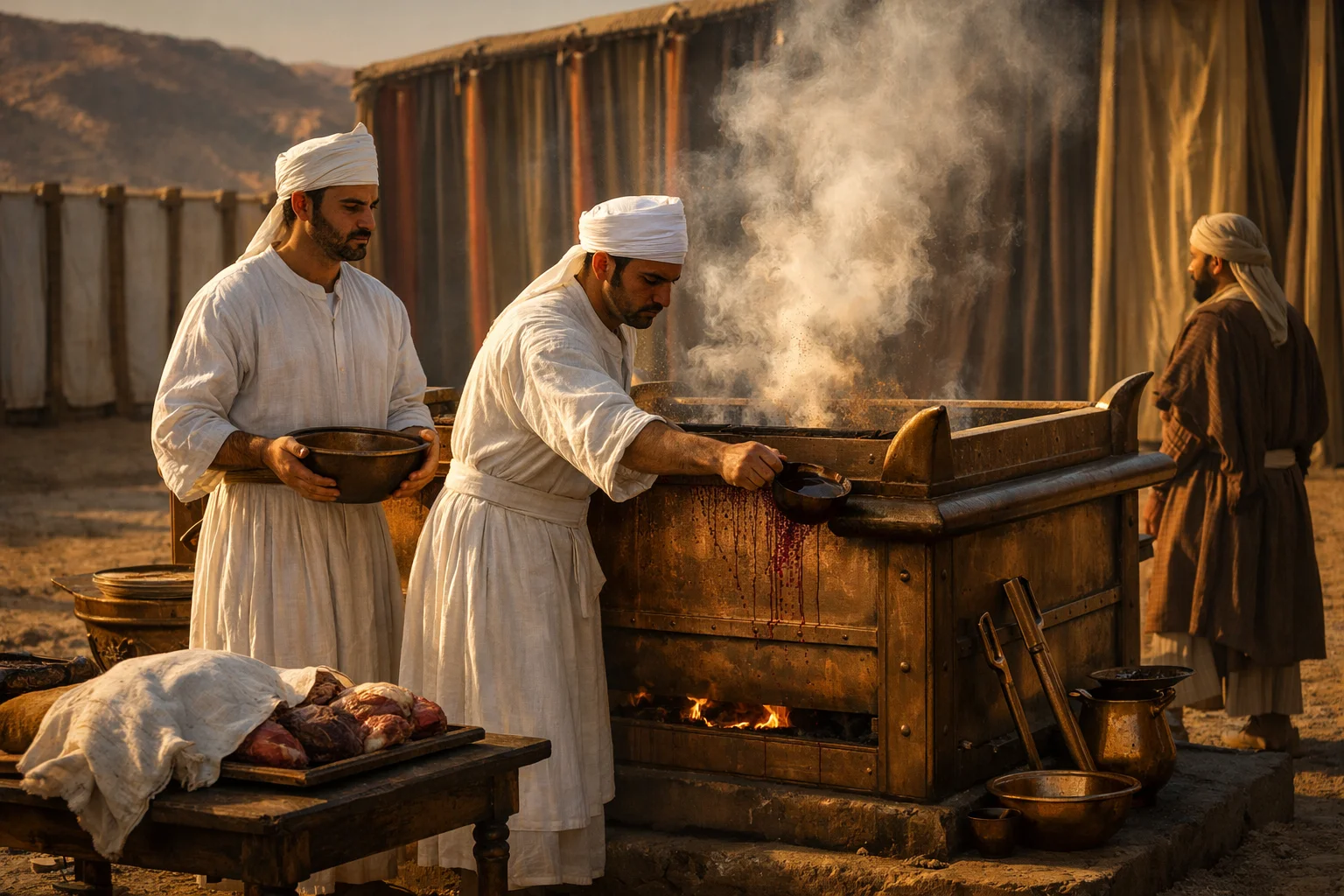 Blood at the Bronze Altar