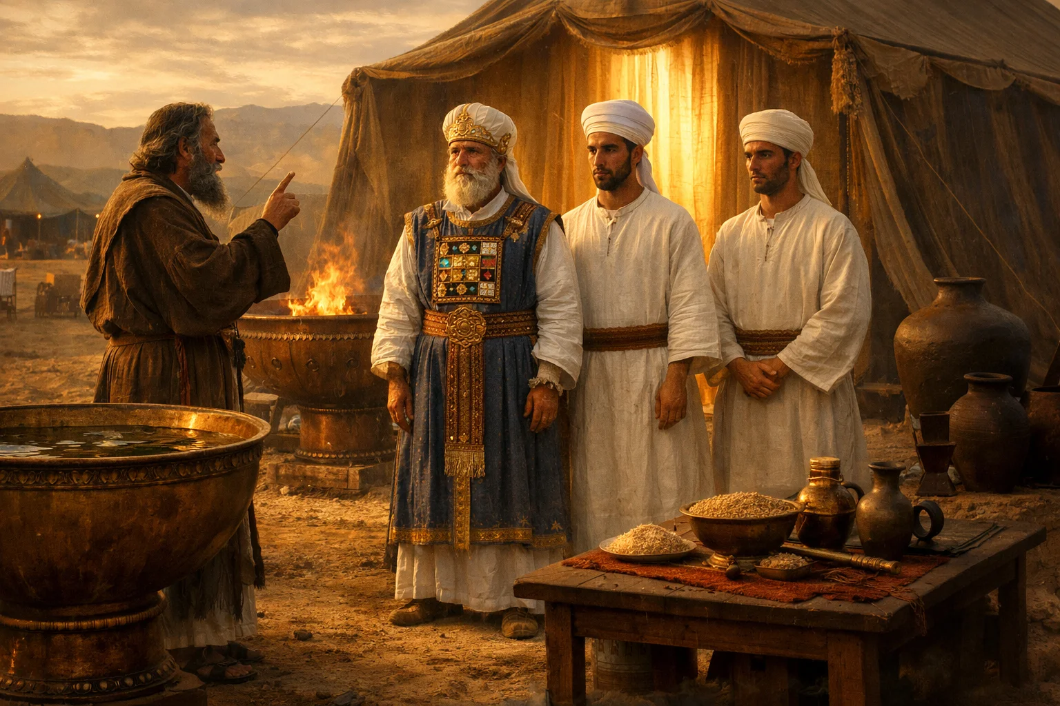 The Priests Must Distinguish the Holy