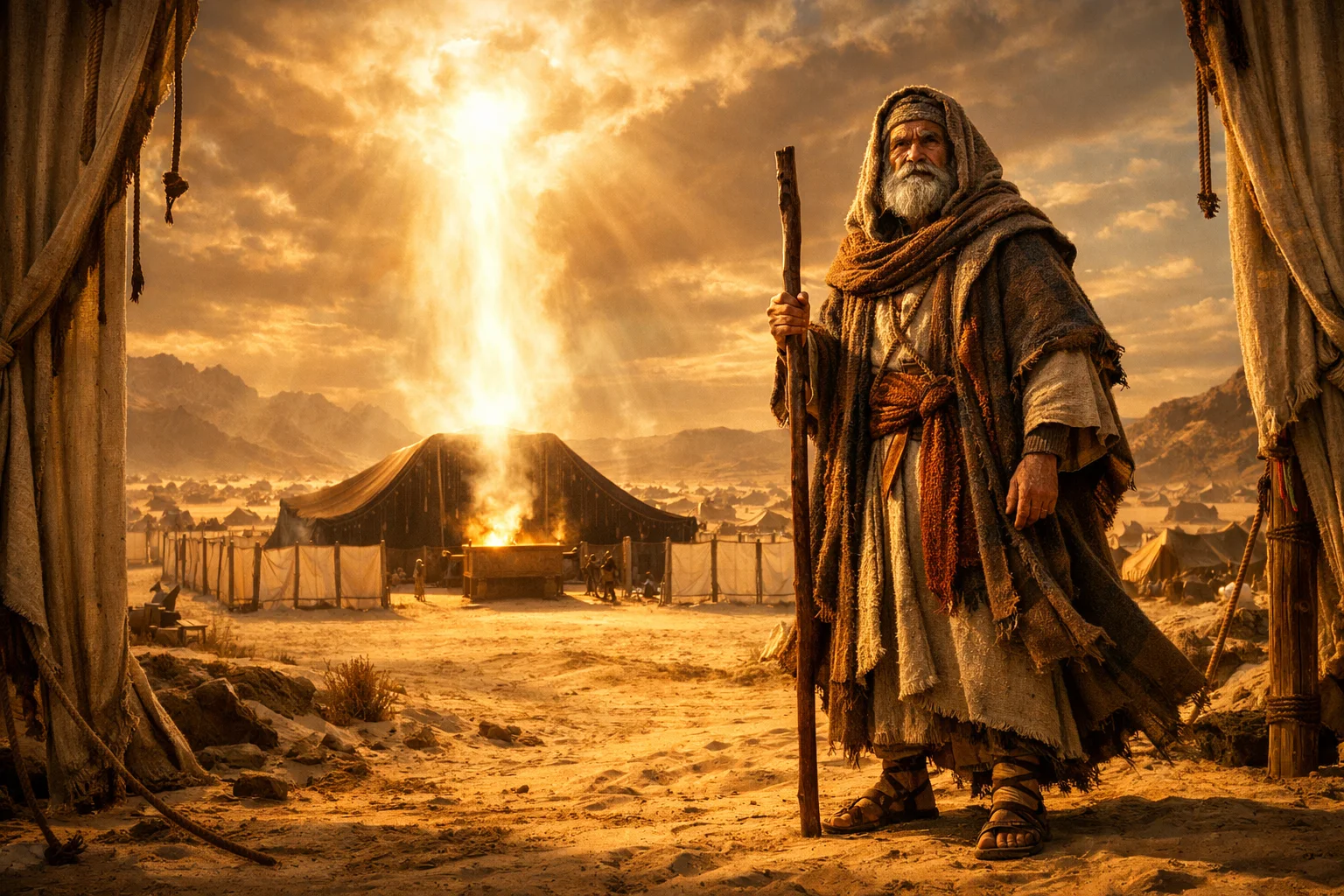 The Lord Speaks to Moses