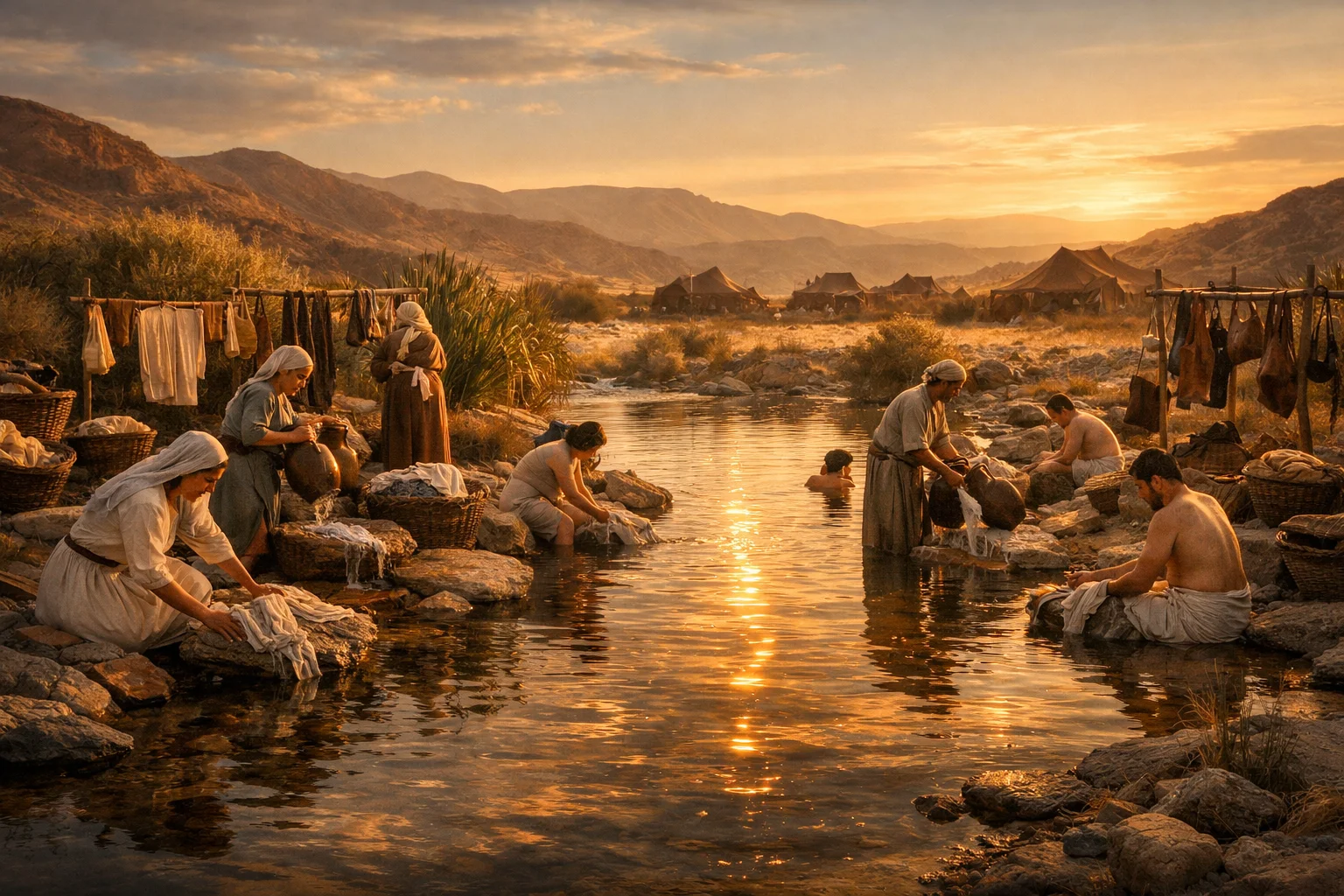 Cleansing in Fresh Water