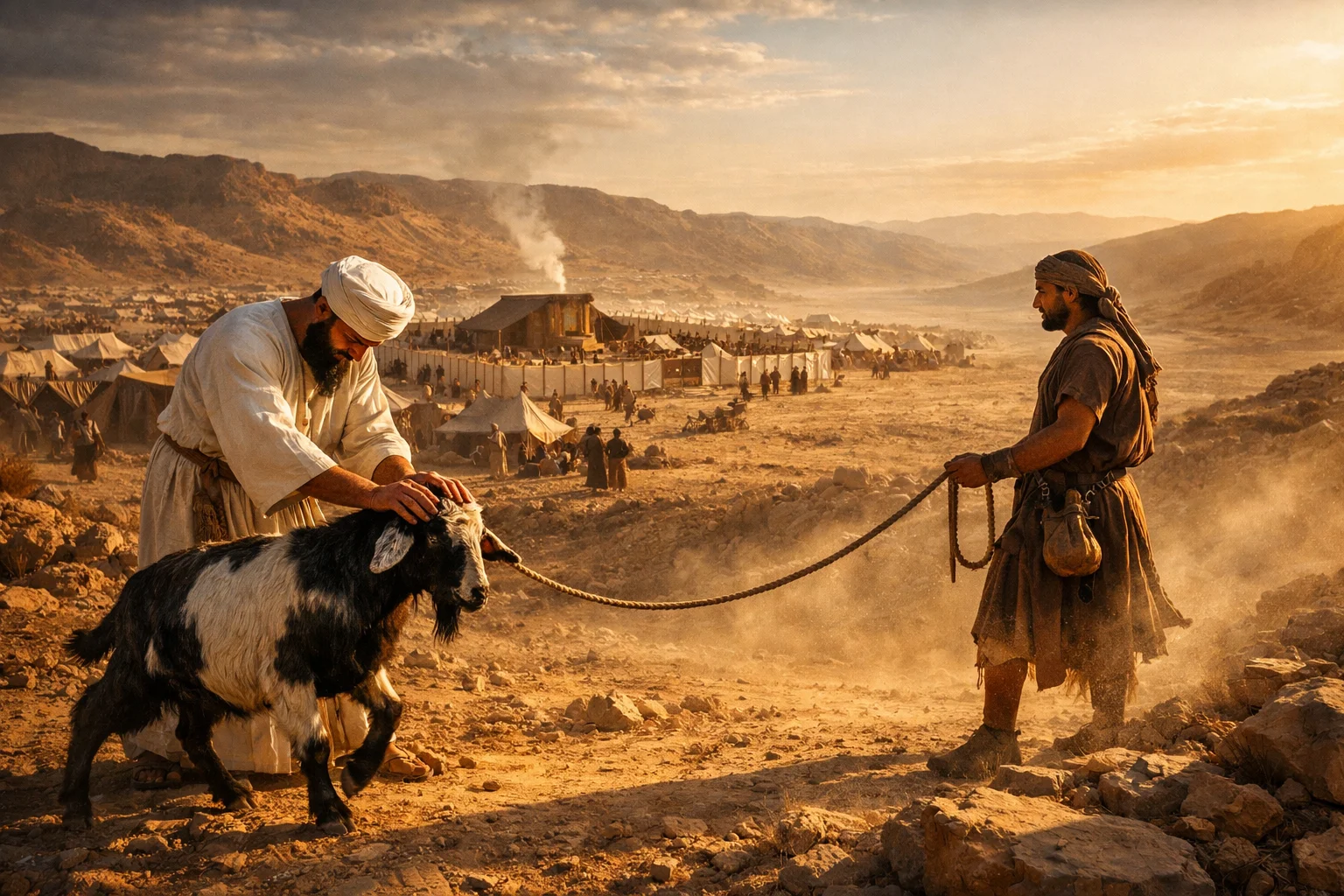 The Scapegoat Sent into the Wilderness