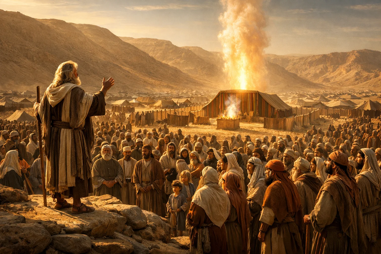 Moses Proclaims the Sacred Times