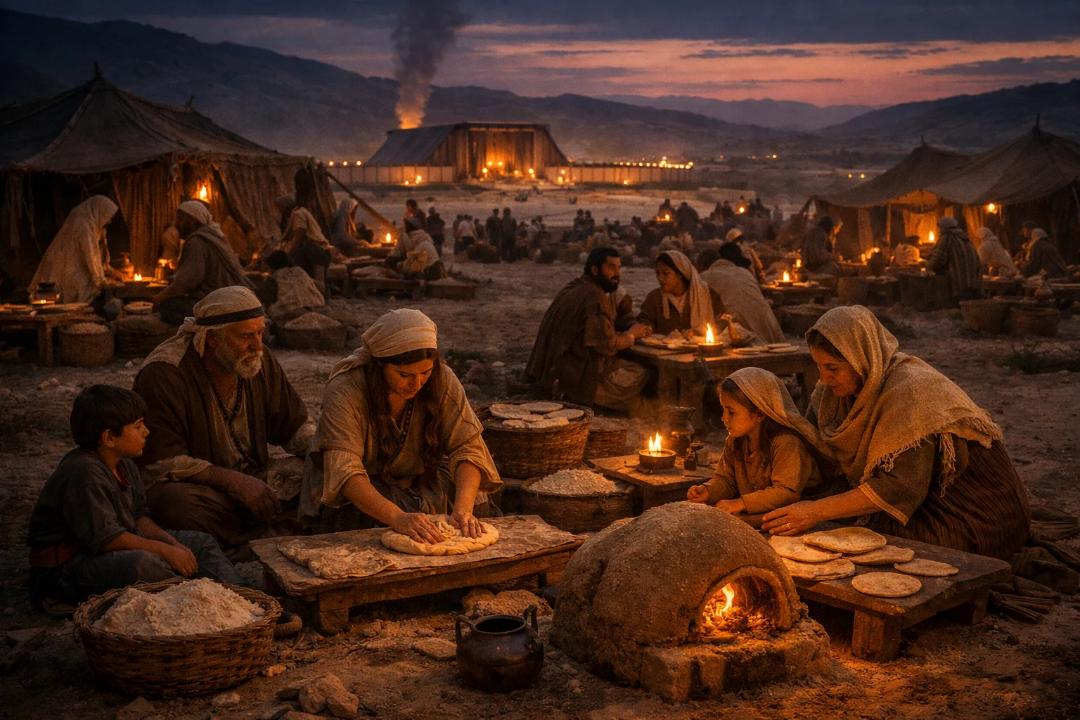 Passover Twilight and Unleavened Bread