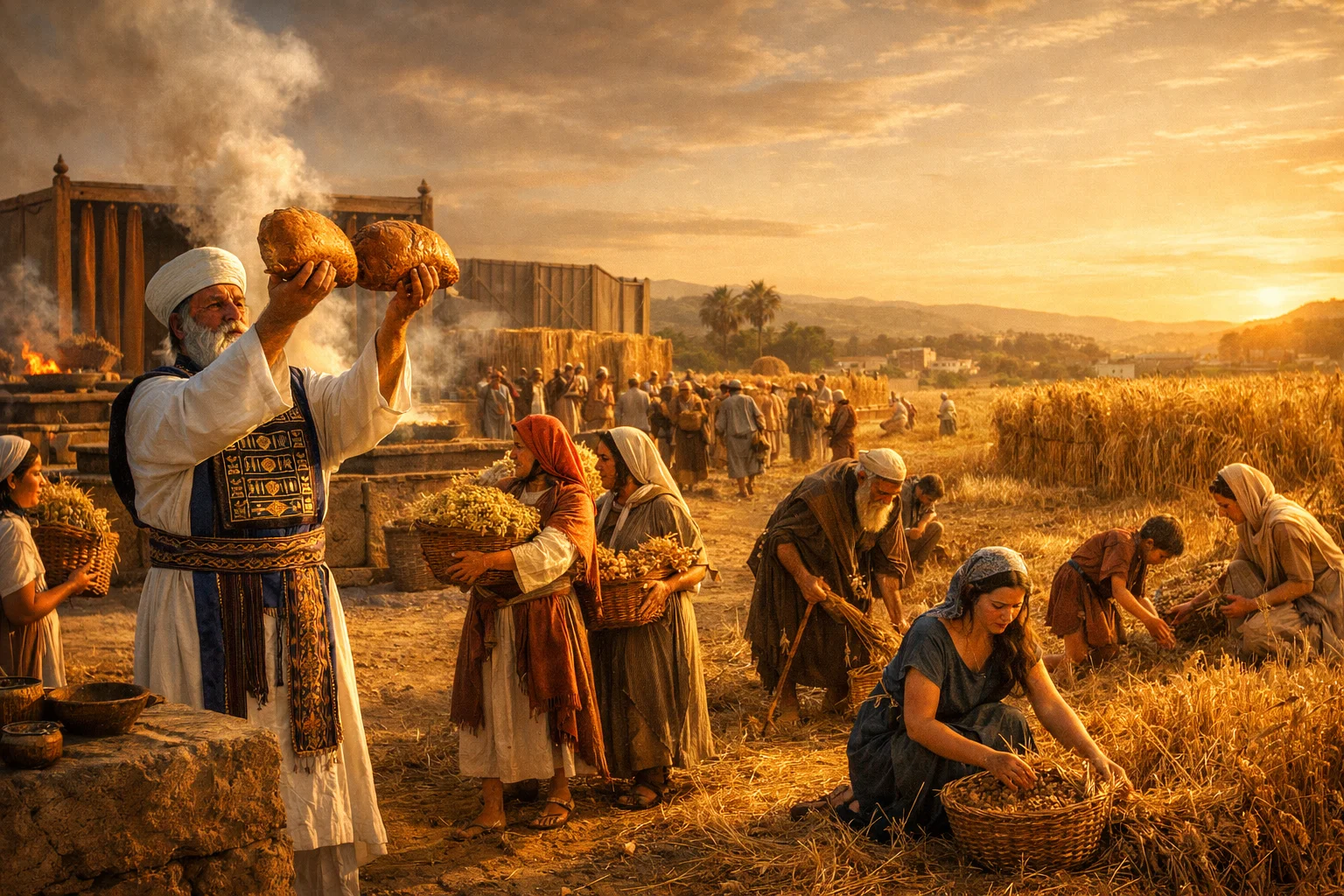 Feast of Weeks and Gleanings for the Poor