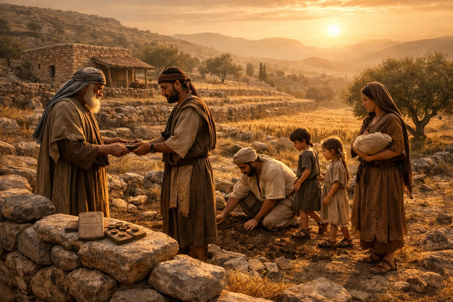 A Family Returns to Its Ancestral Land