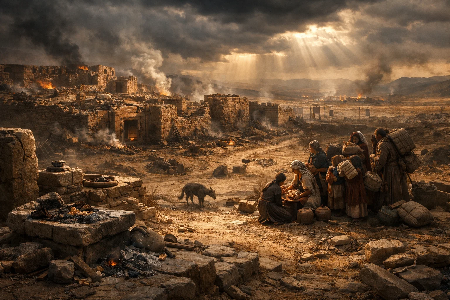 Cities Besieged and the Land Laid Waste