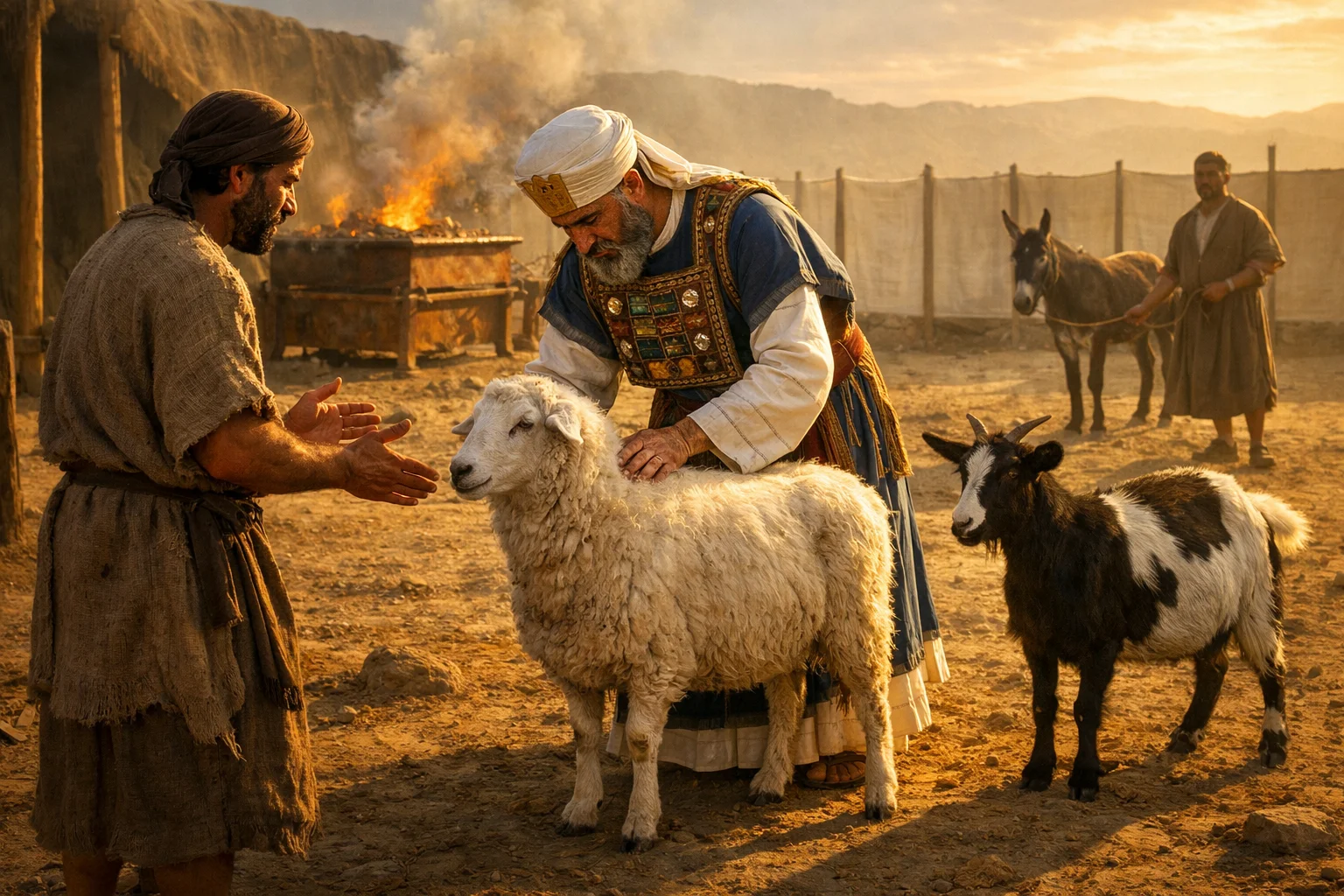 A Vowed Animal Becomes Holy