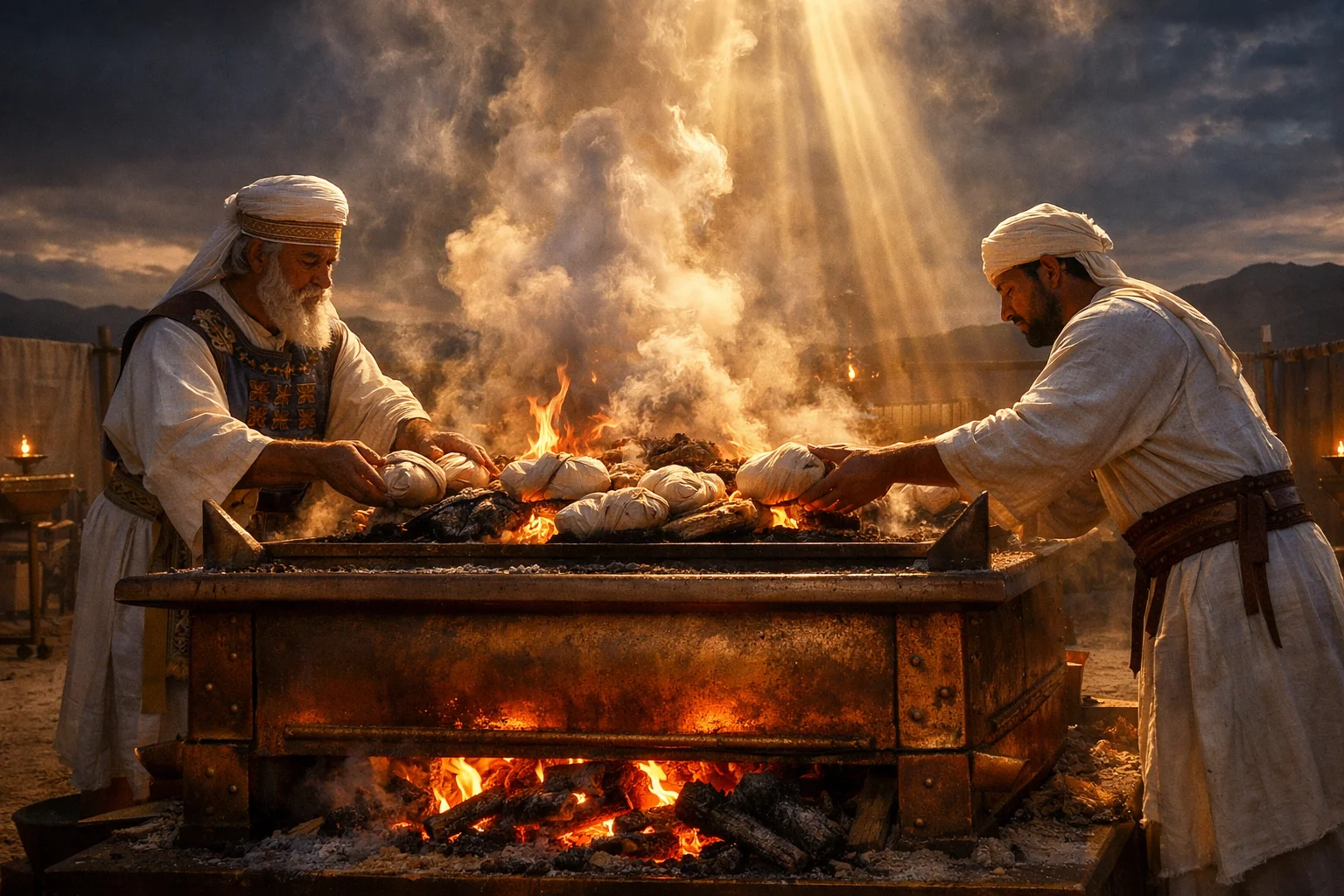 The Sacred Fat on the Fire