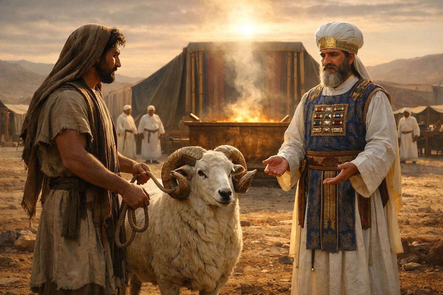 The Guilt Offering at the Sanctuary