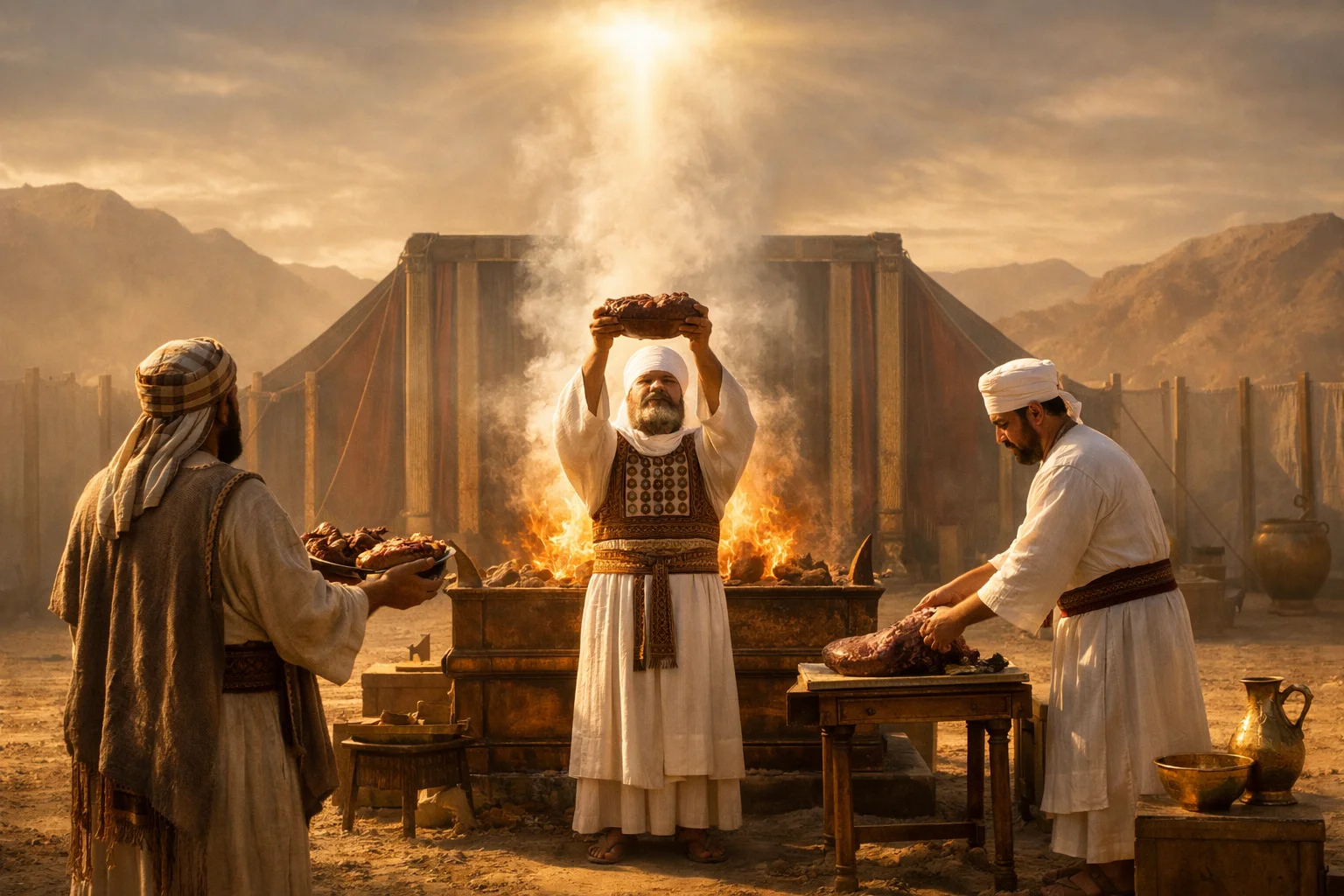 The Wave Offering Before the LORD