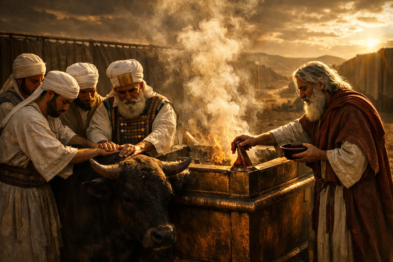 The Sin Offering at the Altar