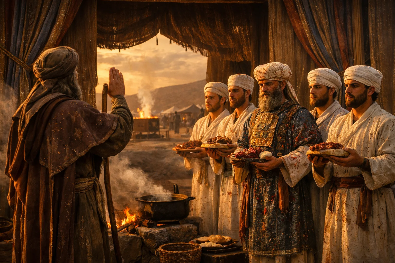 Wave Offering and Seven-Day Charge