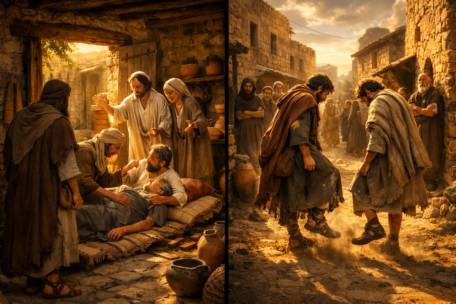 Peace or Dust in the Towns