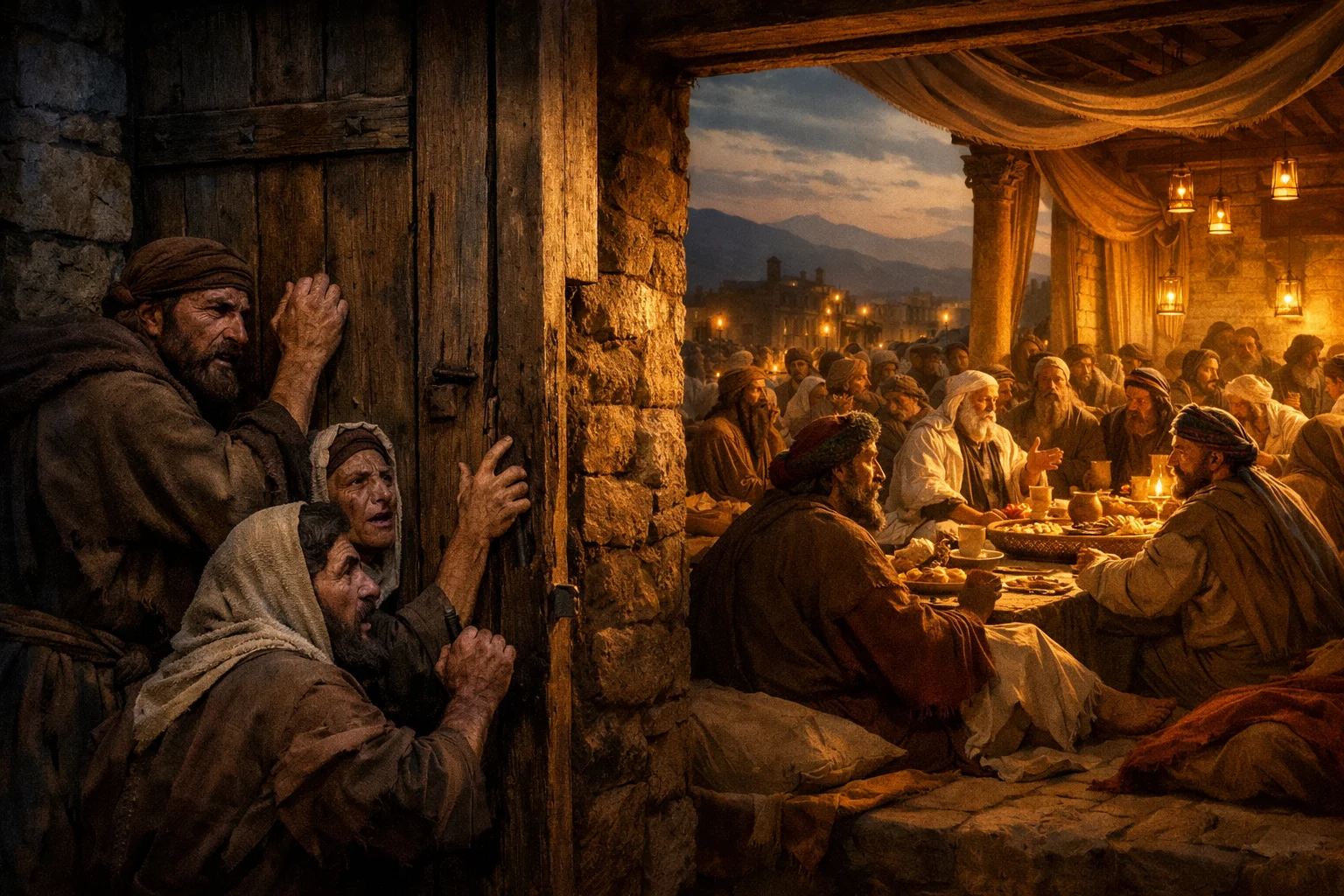 The Narrow Door and the Great Feast
