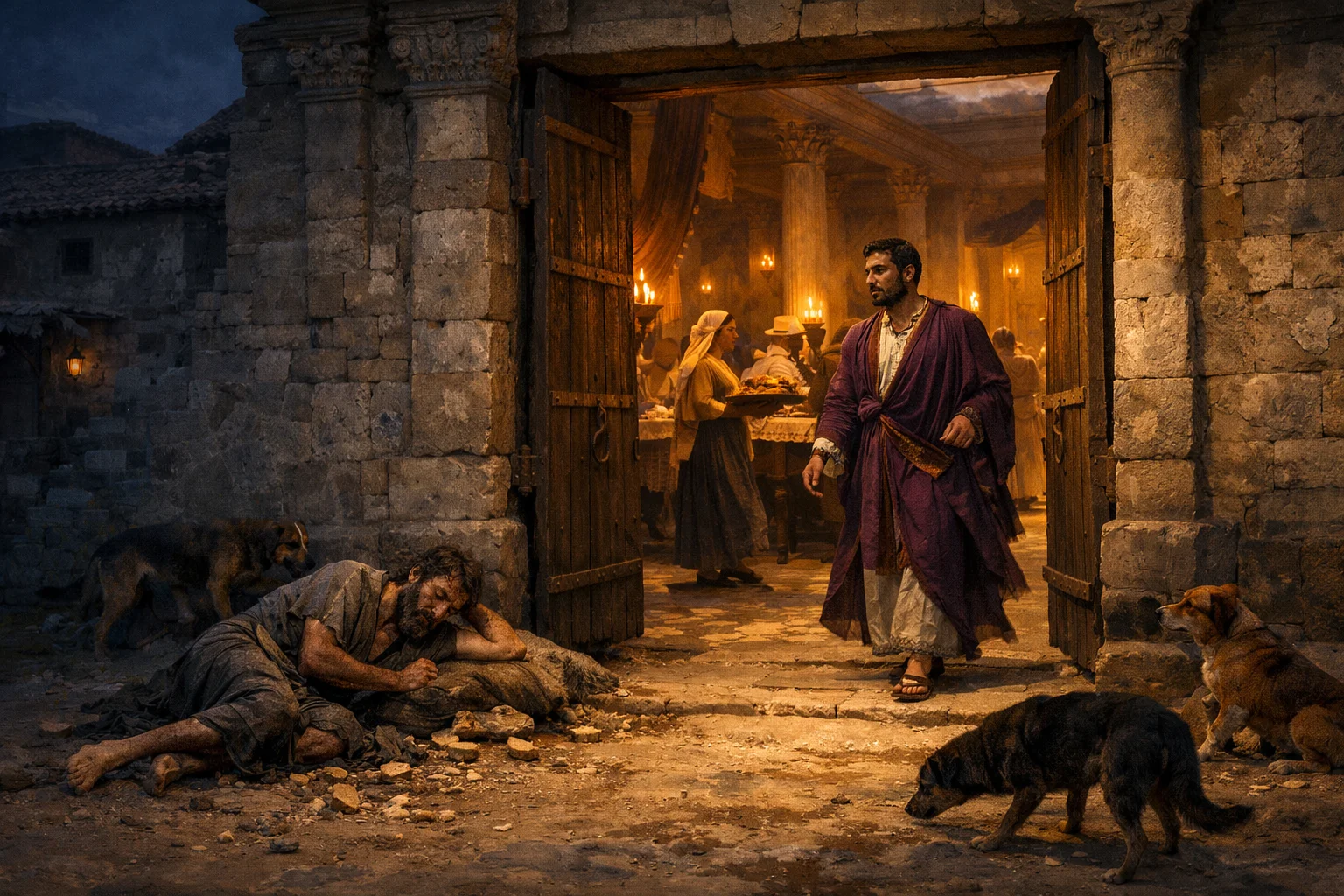Lazarus at the Rich Man’s Gate