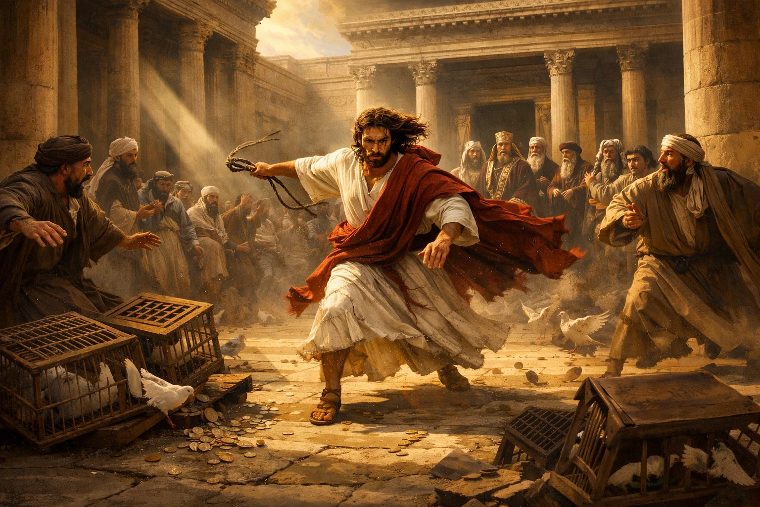 Cleansing the Temple Courts