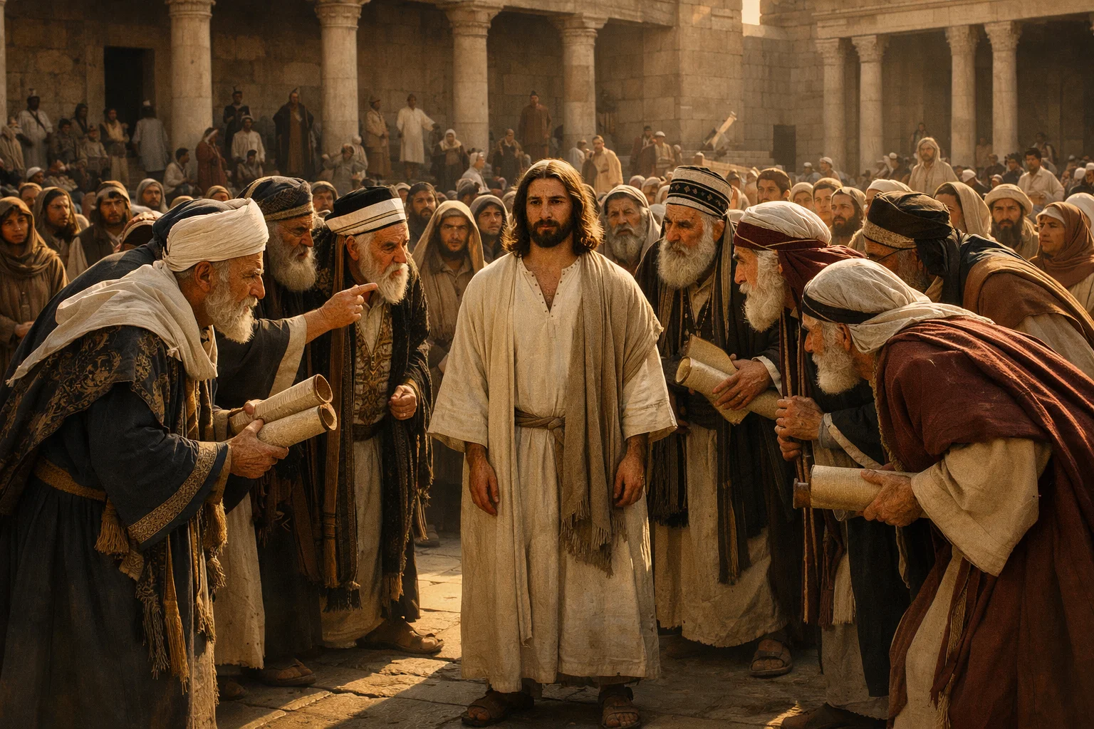 Question of Authority in the Temple