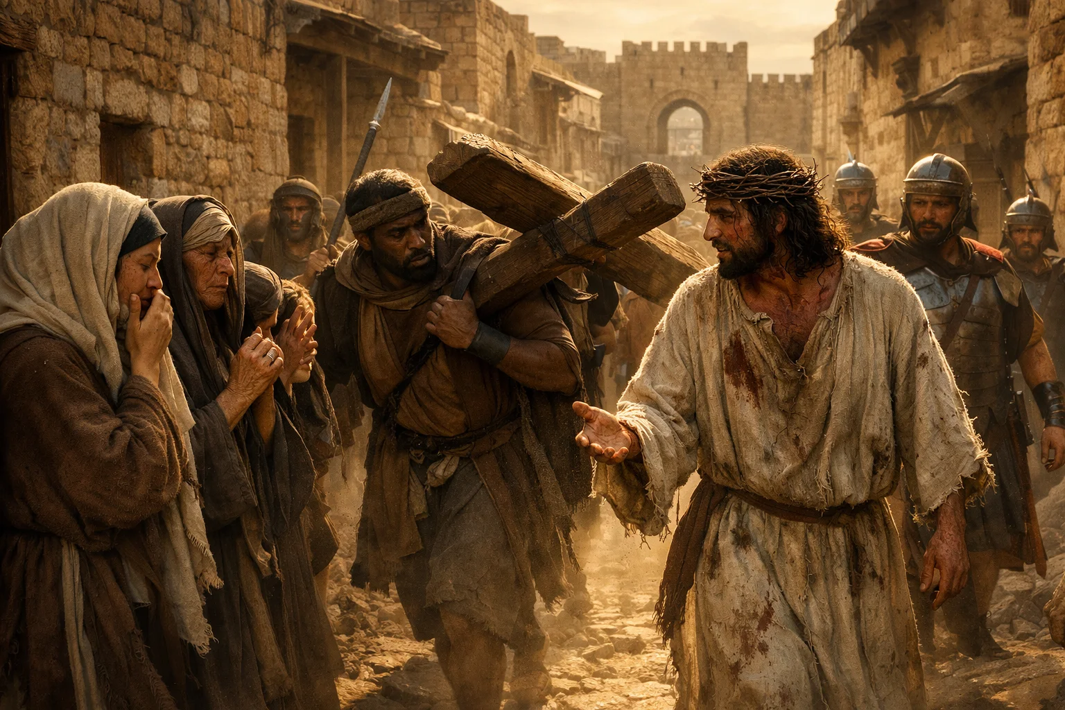 Simon Carries the Cross
