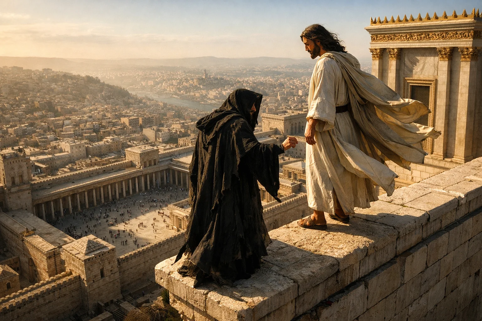 On the Pinnacle of the Temple