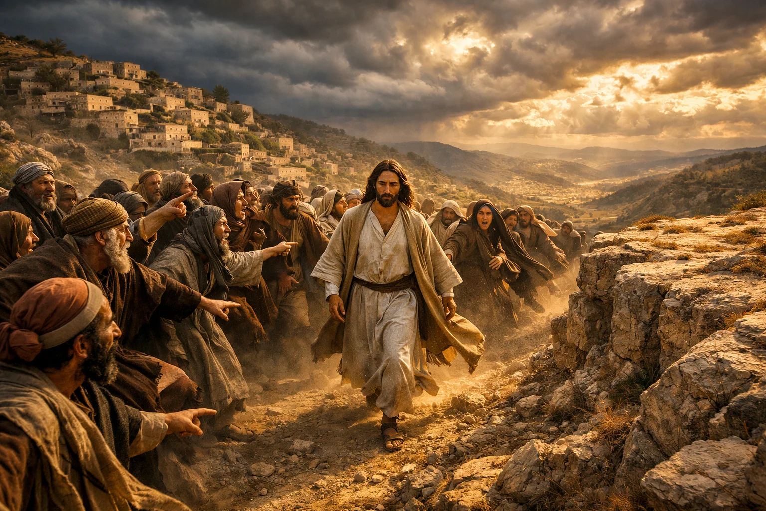 Rejected at the Cliff of Nazareth