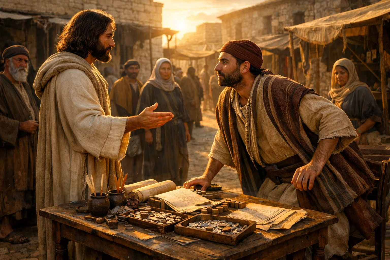 Levi Leaves the Tax Booth