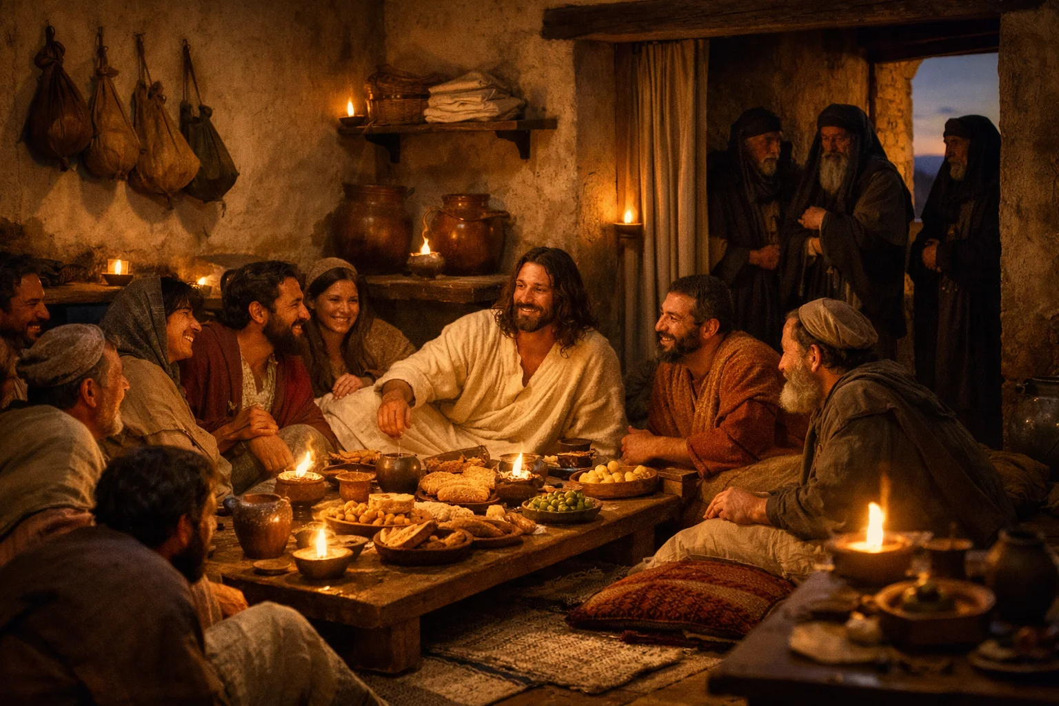 Banquet with Tax Collectors and Sinners