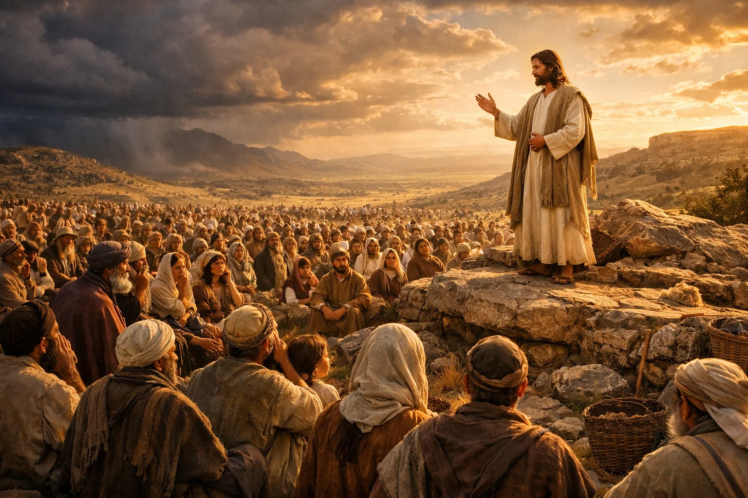 The Sermon of Blessing and Warning