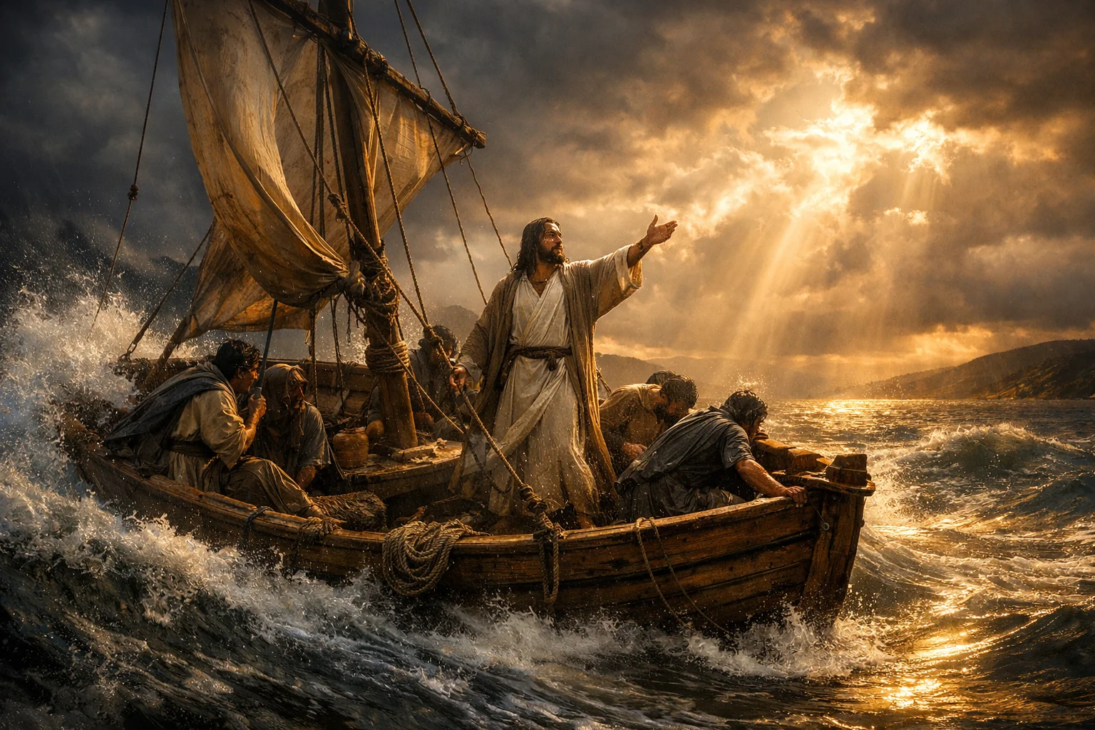 Jesus Calms the Storm