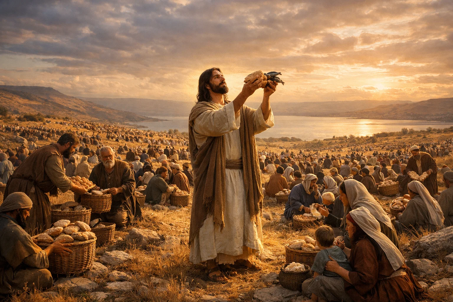 Five Loaves, Two Fish, and a Multitude