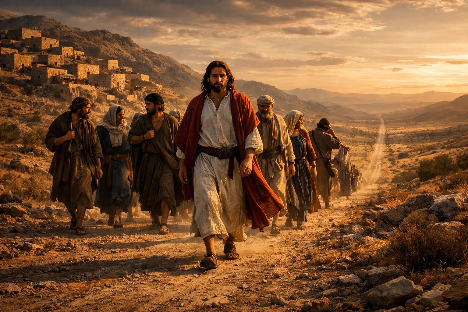 Jesus Sets His Face Toward Jerusalem