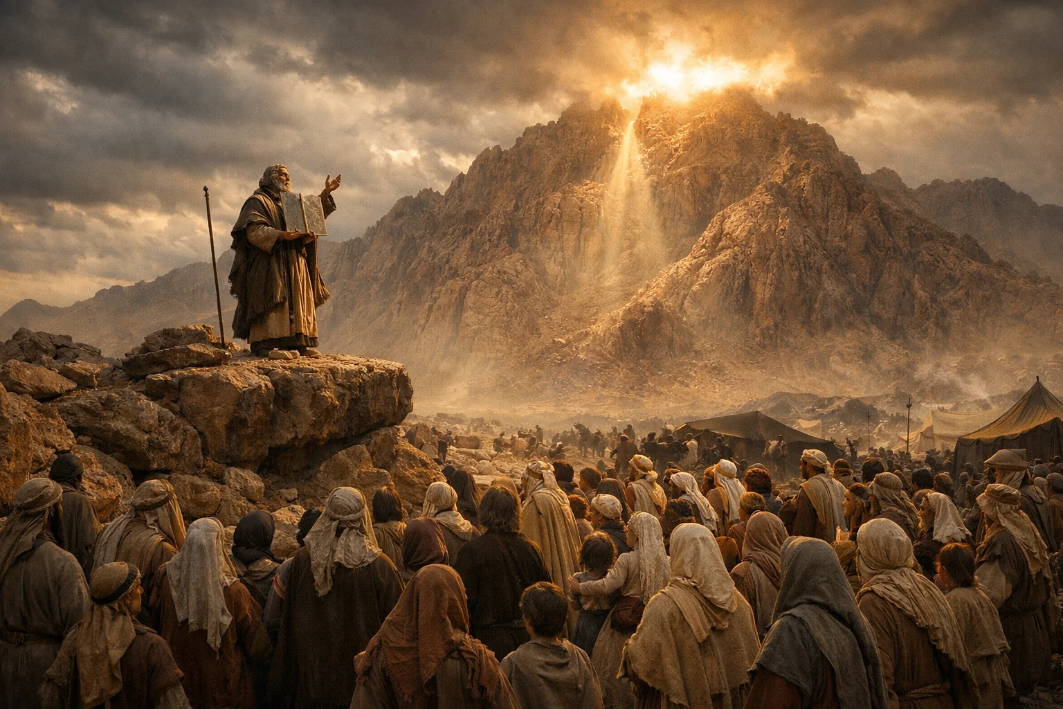 Remember Moses at Horeb