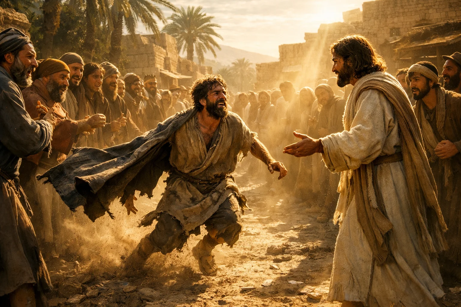 Bartimaeus Receives His Sight