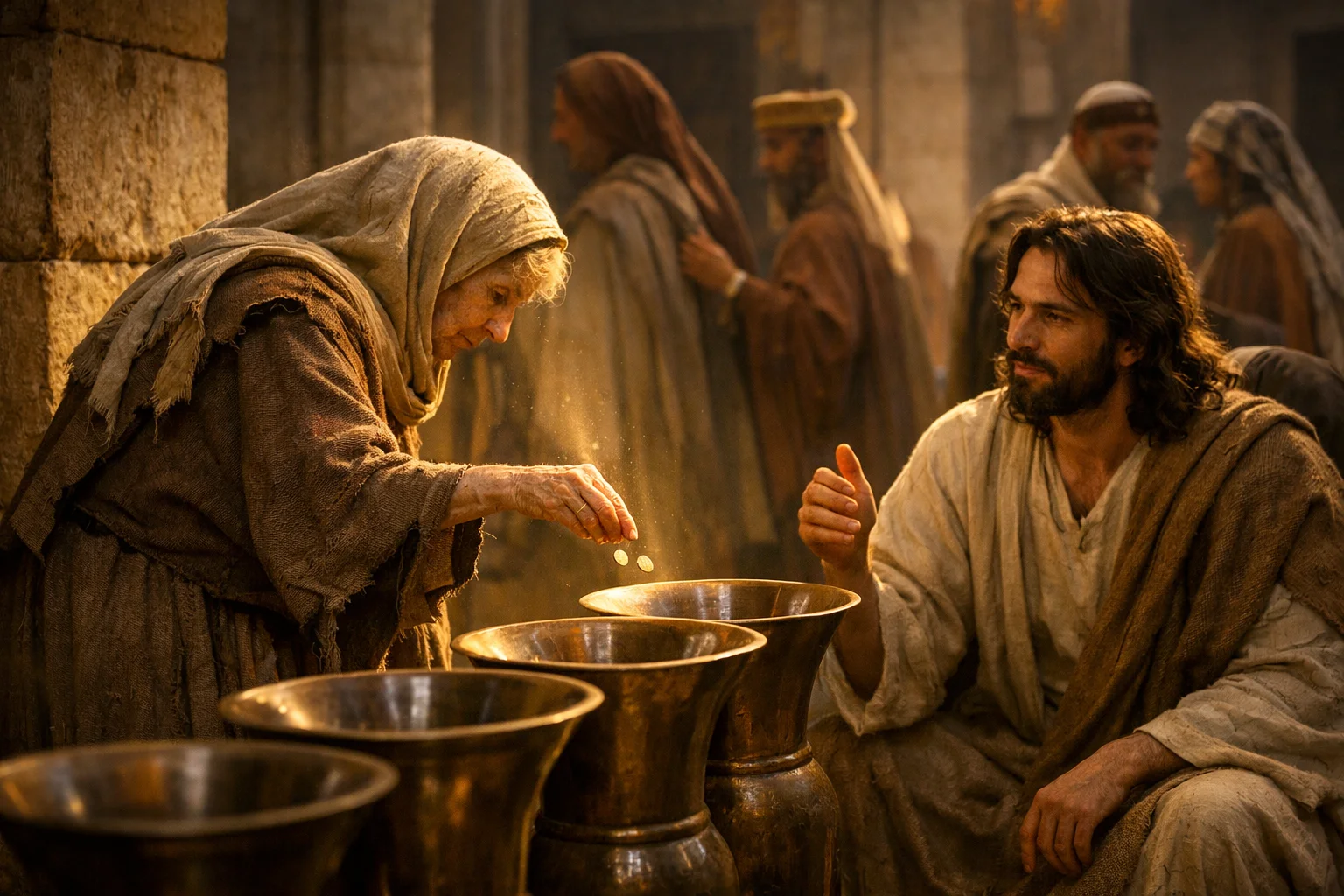 The Widow's Two Coins