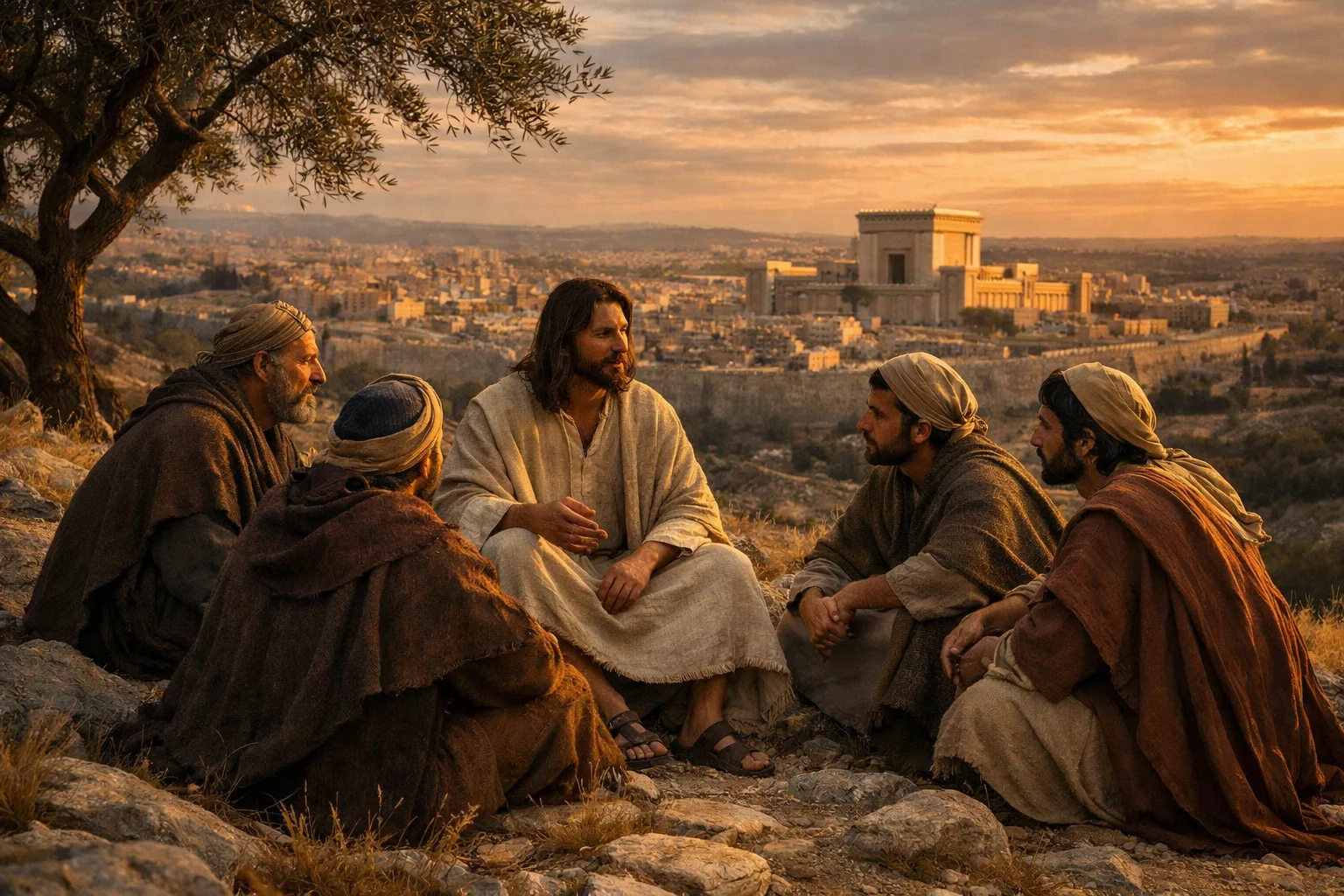 On the Mount of Olives