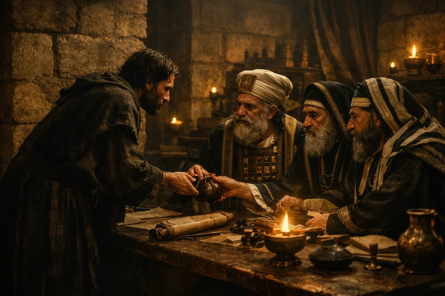 Judas Seeks to Betray Jesus