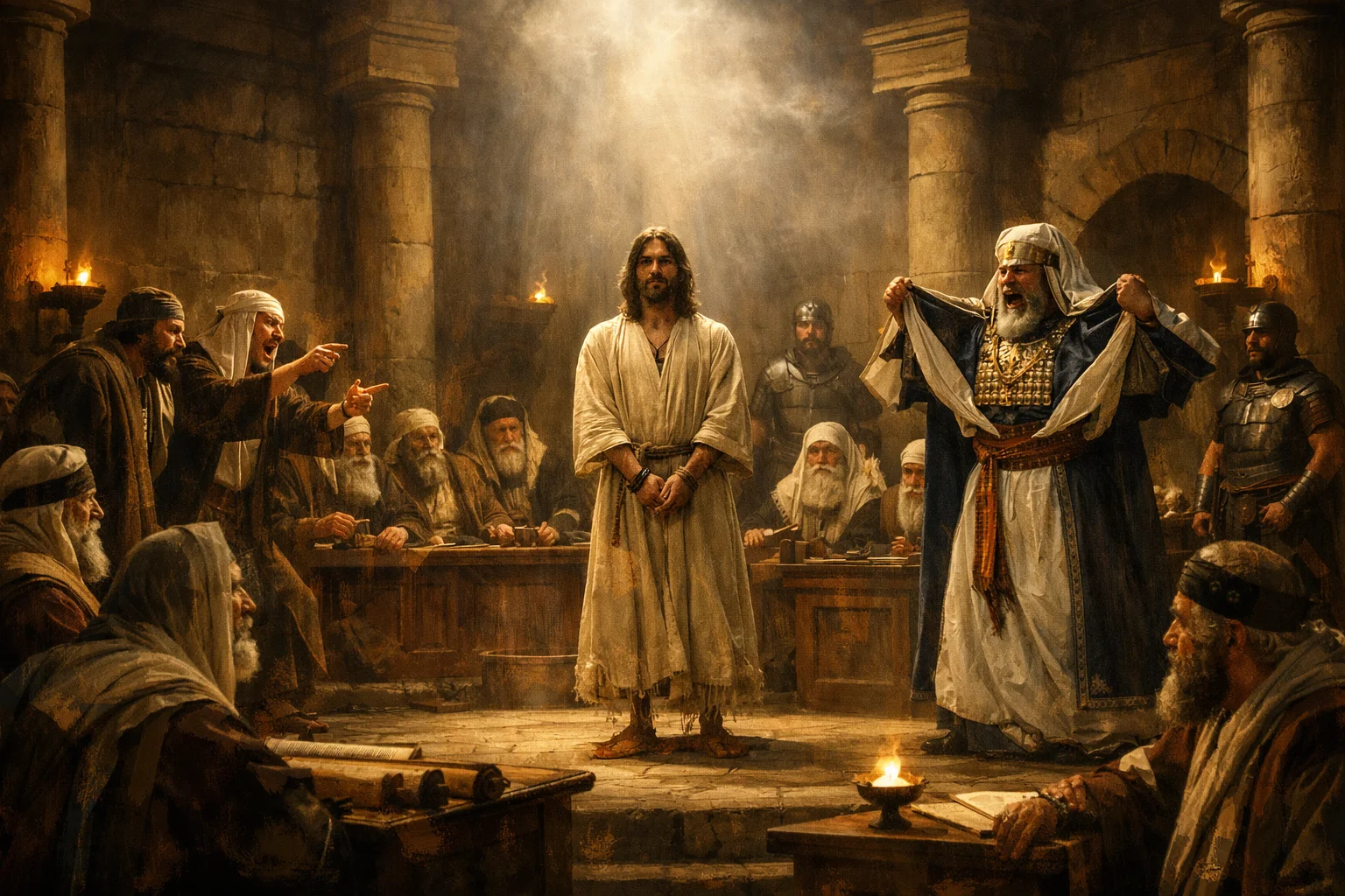 Jesus Before the High Priest