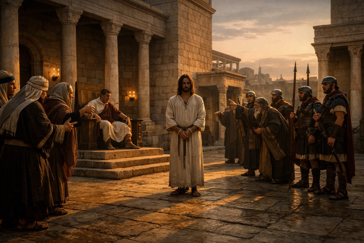 Jesus Before Pilate