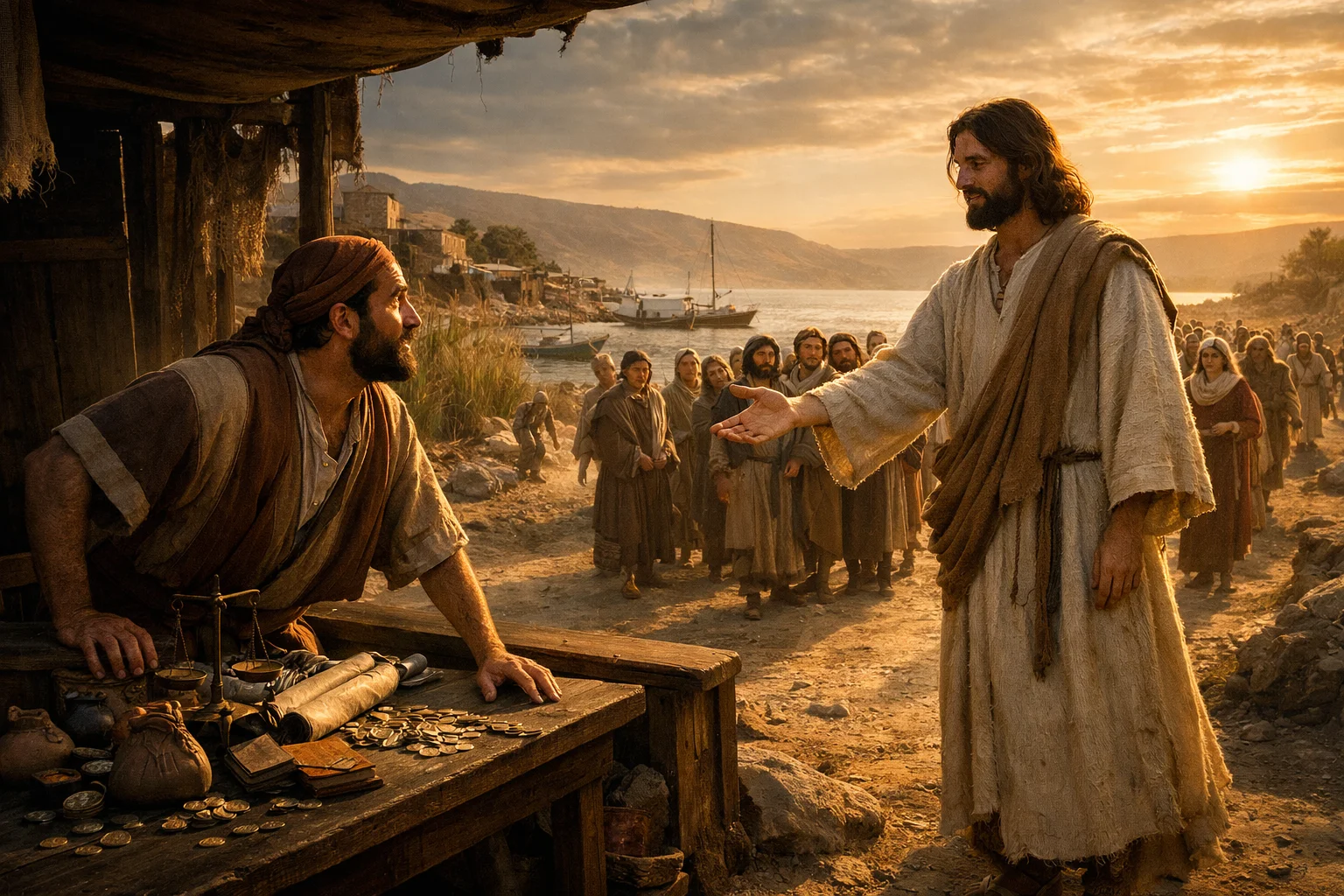 Levi Leaves the Tax Booth