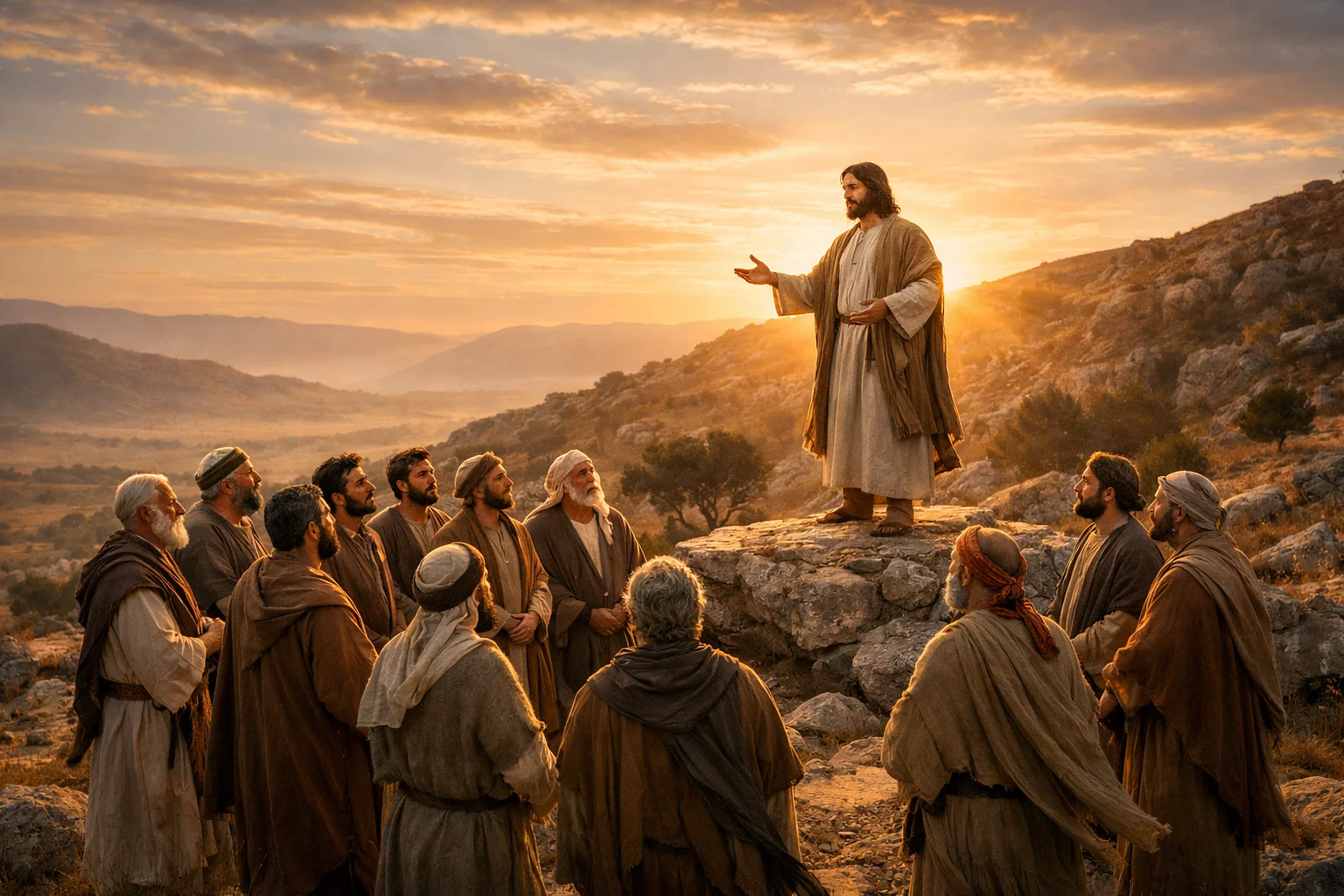 The Twelve on the Mountainside