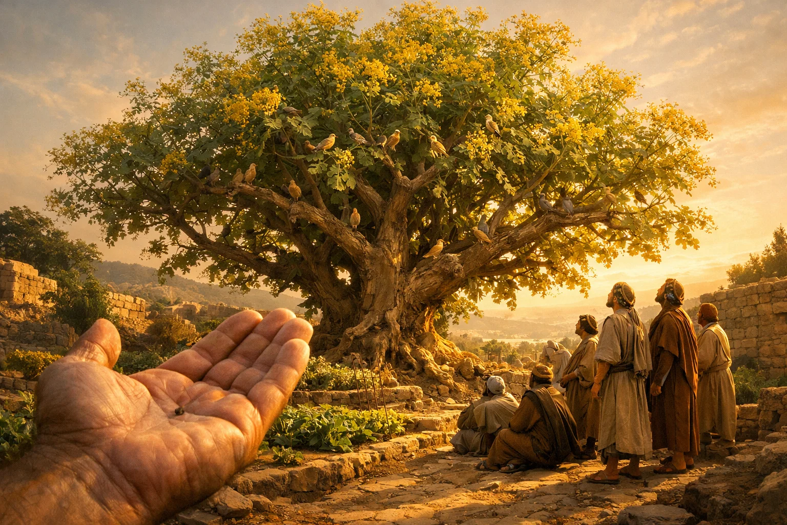 The Mustard Seed Becomes a Great Plant