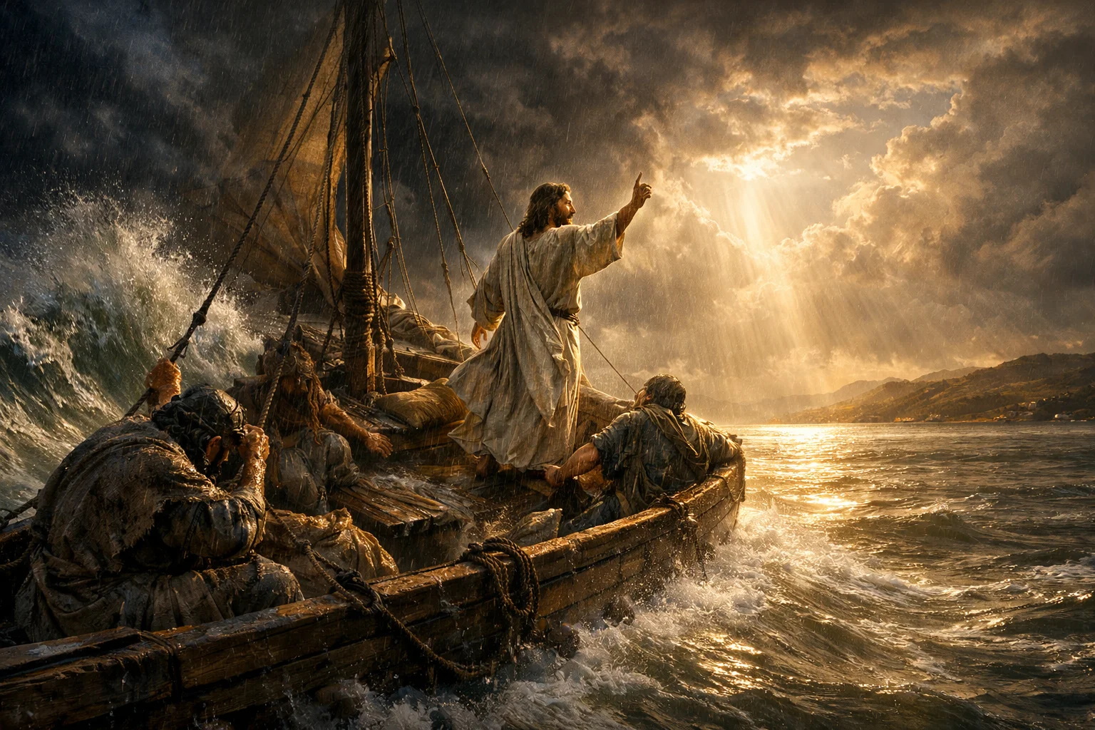 Jesus Calms the Storm