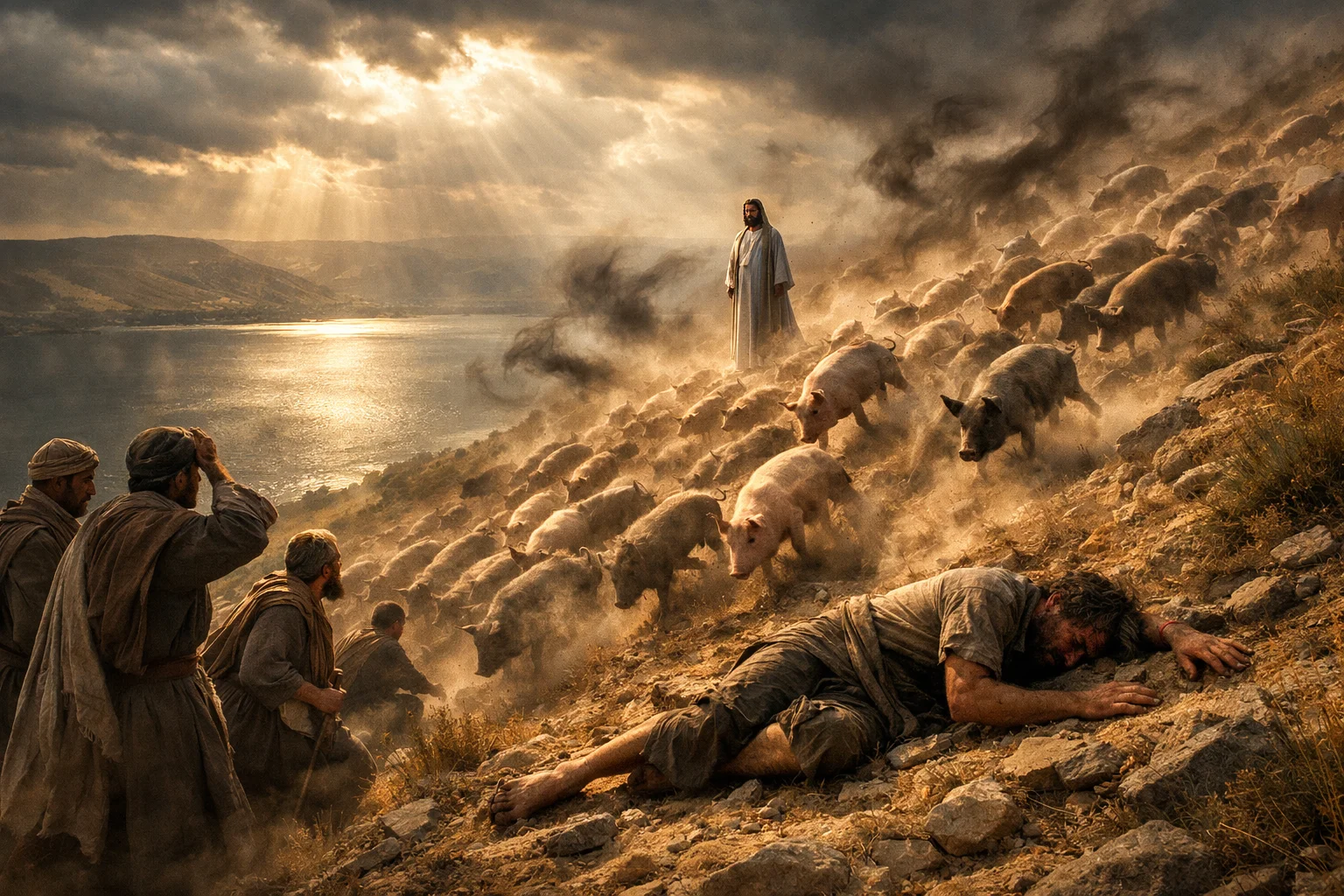 Legion and the Herd of Pigs