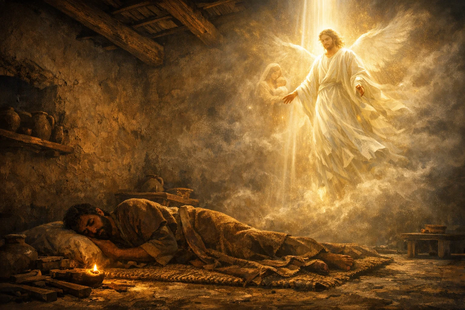 The Angel Speaks in a Dream