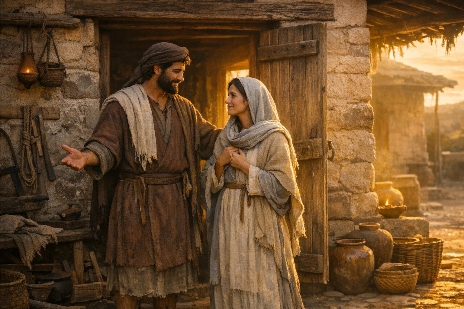 Joseph Takes Mary as His Wife